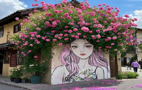 汉川怎么设计网红打卡墙绘