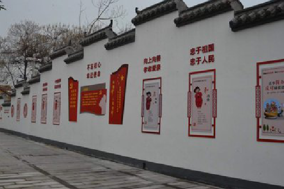 汉川墙体彩绘-乡村文化墙