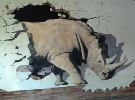 汉川在墙绘中,如何绘制3D效果?