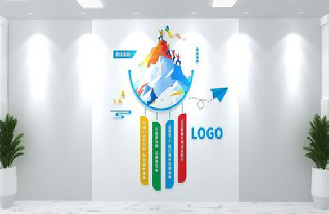 汉川公司企业形象墙的工艺材料有哪些？