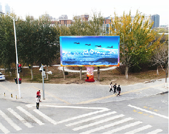 汉川户外大屏广告投放要点。