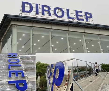 汉川楼顶发光字安装的注意事项。